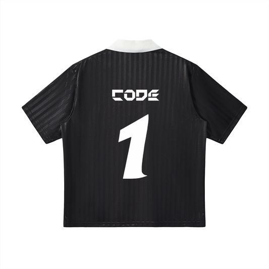 Code One Premium Striped Football Shirt