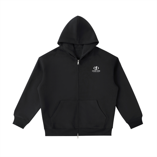 Code One Zip Up Hoodie