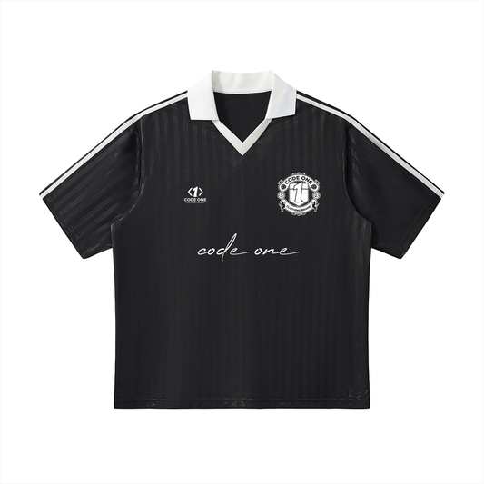 Code One Premium Striped Football Shirt