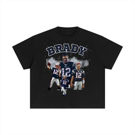 Tom Brady Graphic Boxy T-Shirt