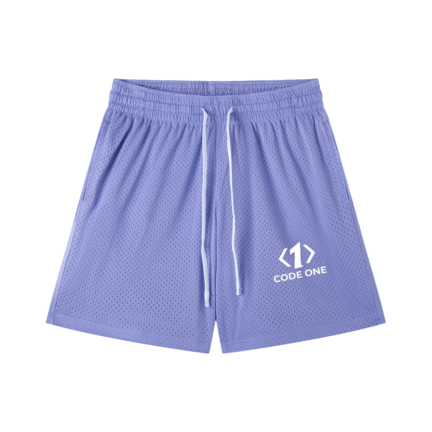 Mesh Drawstring Shorts