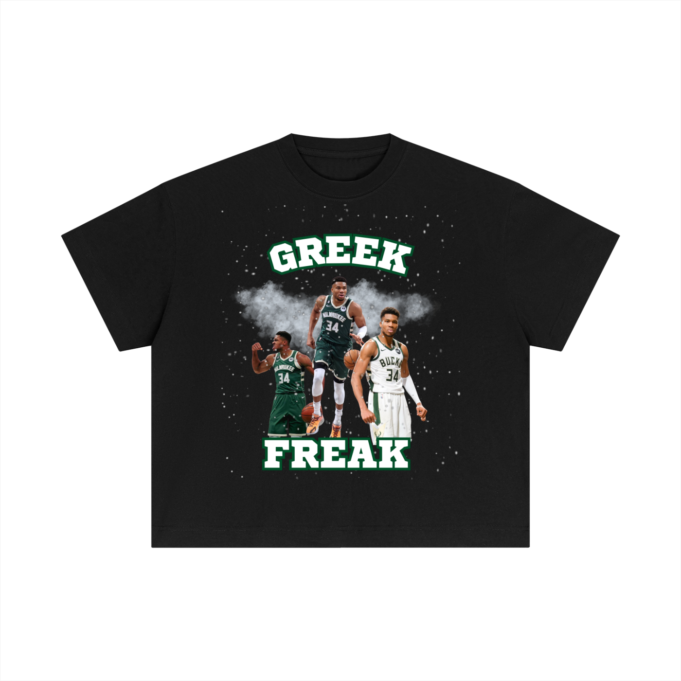 Greek Freak Graphic Boxy T-Shirt